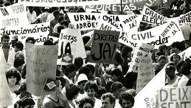 Redemocratização e Diretas já