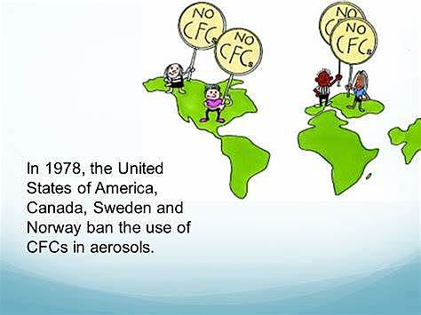 Countries begin to ban CFC