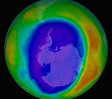 Discovering Severe Thinning in the Ozone Over Antartica