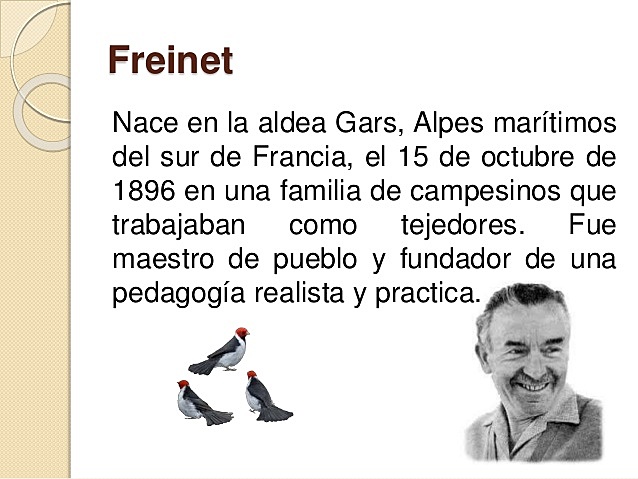 Aportes de Freinet a la Pedagogía