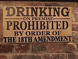 Passing of 18th Amendment