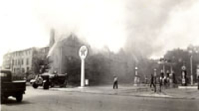 Fire at the Deerpath Inn