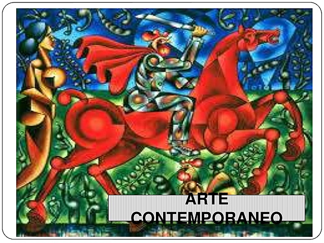 ARTE EN LA EDAD CONTEMPORÁNEA 1800 - actualidad. auge político, democrático y afianzamiento del capitalismo