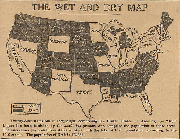 prohibition 1: wet state vs dry state