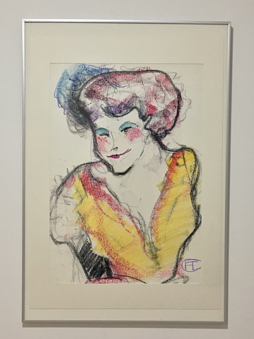 Toulouse-Lautrec psicopictografado pelo médium Luiz Gasparetto