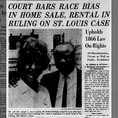 African-Americans: Jones v. Mayer