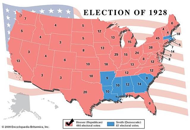 1928 US presidential election.