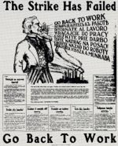 Great Steel Strike Ends