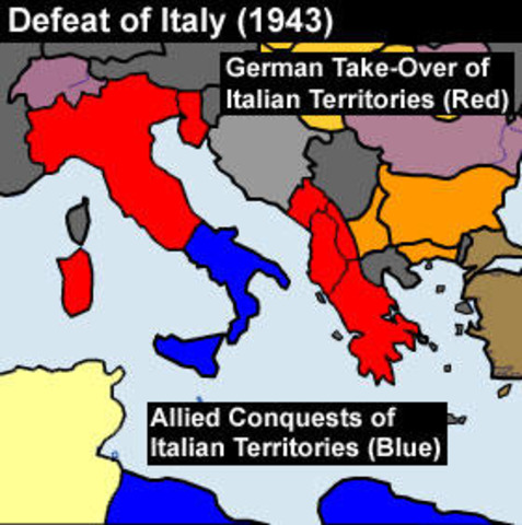 Mussolini takes over Italy