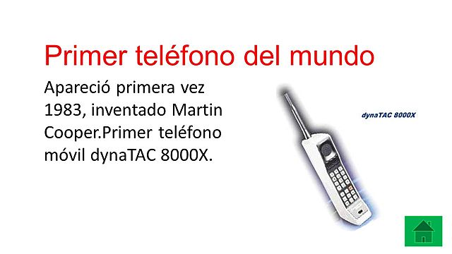 Primer teléfono móvil