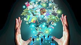 Timeline: Línea de Tiempo (EVA, educación, tecnología)