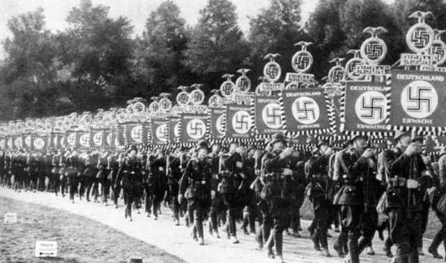 Hitler Begins military build up