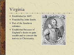 Virginia was established