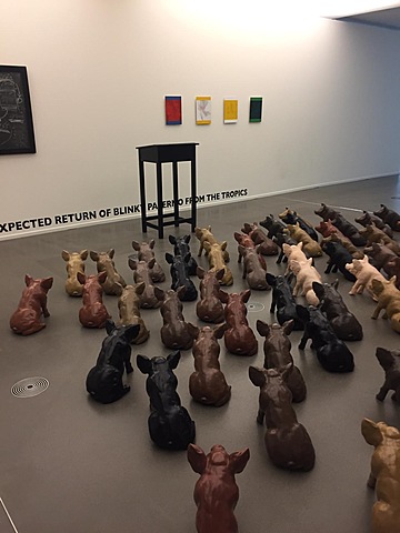 The unexpected return of Blinky Palermo from the tropics