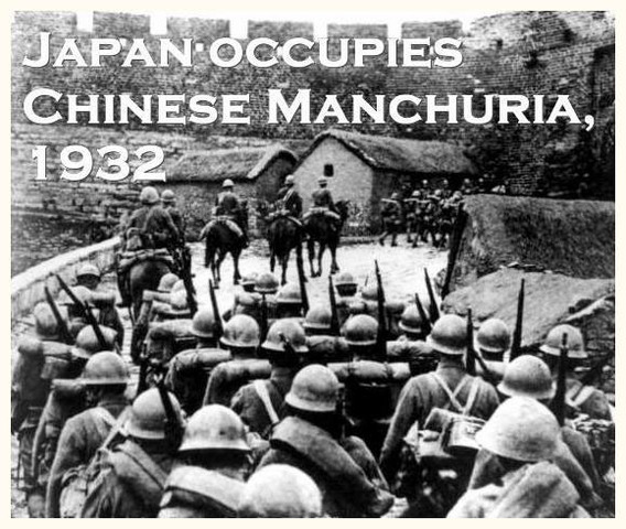 Japan invades China