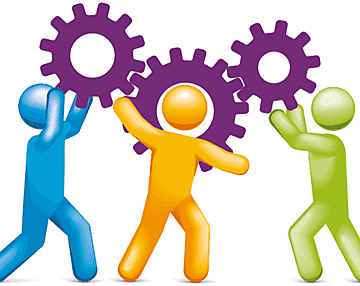 Briefing tra gli organizzatori