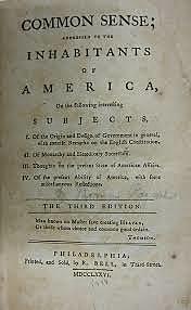 Robert Bell printed Thomas Paine’s Common Sense