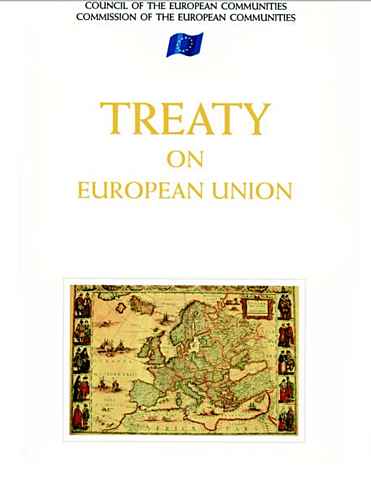 TRATADO DE LA UNIÓN EUROPEA O DE MASTRICHT