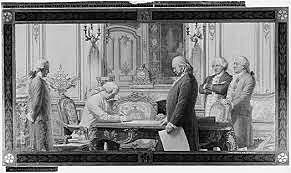 Treat of Amity and Commerce signed with French