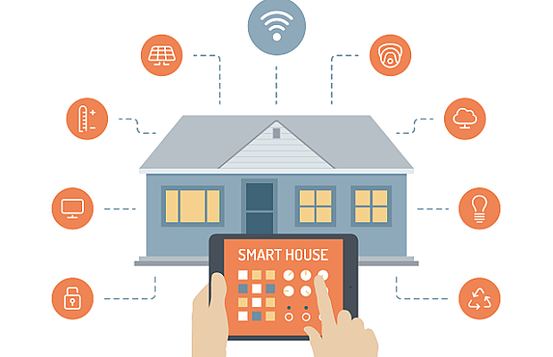 Casas inteligentes.