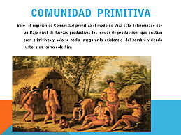 comunidad primitiva