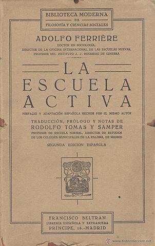 Obra La escuela activa