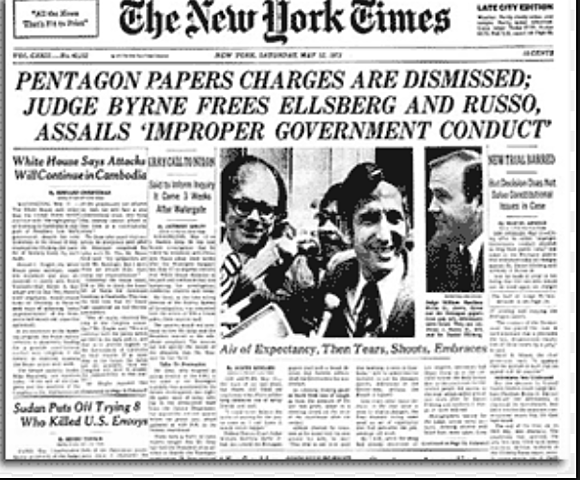 Pentagon Papers published