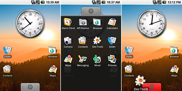 Esto luce familiar Android 0.9