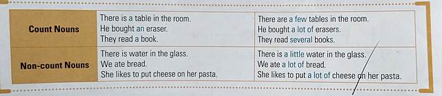 COUNT AND NON-COUNT NOUNS