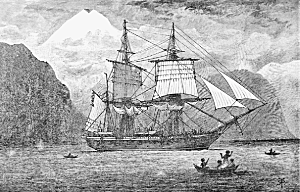 The trip aboard the Beagle