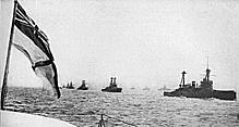 British fleet began to mobilize