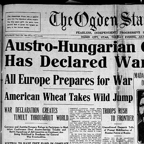 Austria-Hungary declared war on Russia.  (Neidell, 2014)
