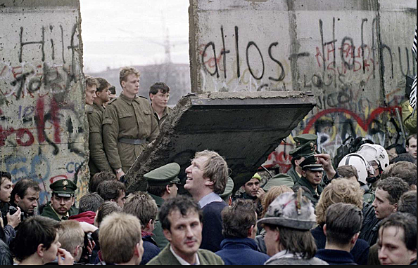 Berlin Wall is opened