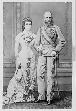Pageant for Austrian Emperor silver wedding celebration