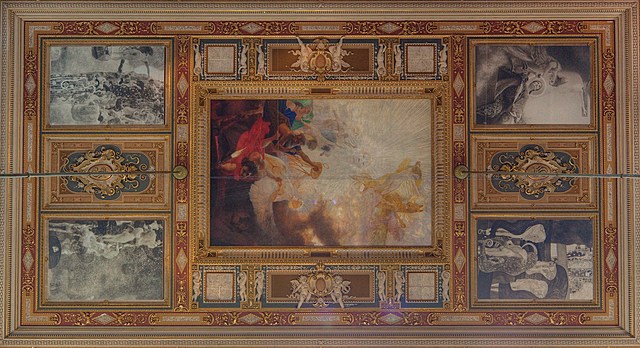 Great Hall in Vienna's university