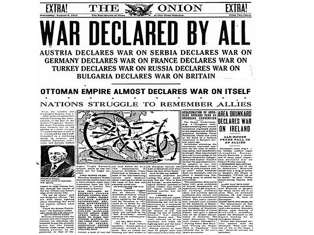 Britain, France, & Russia declare war on Turkey