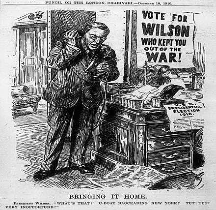 Woodrow Wilson Wins his Relection