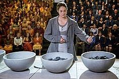 Tris goes to the choosing ceremony