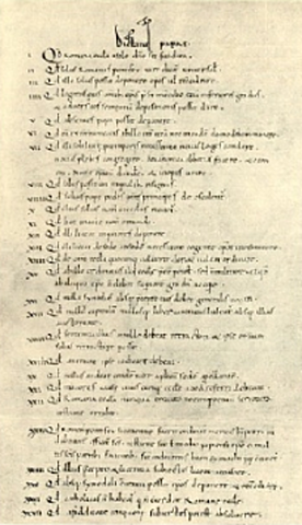 Gregorio VII emana il Dictatus Papae