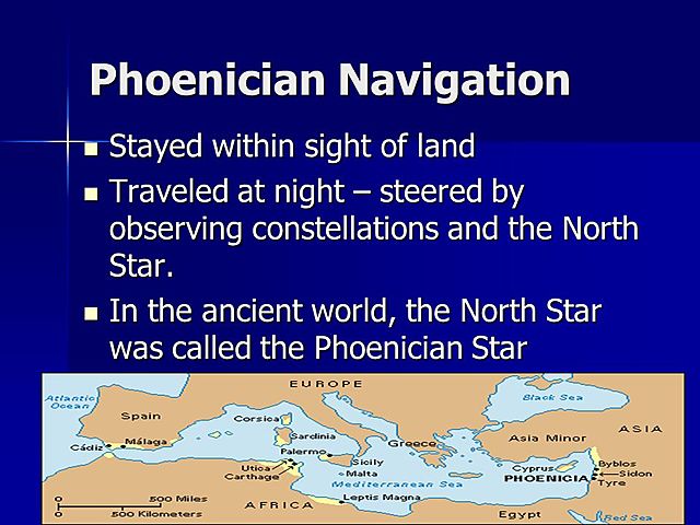 Phoenician navigation