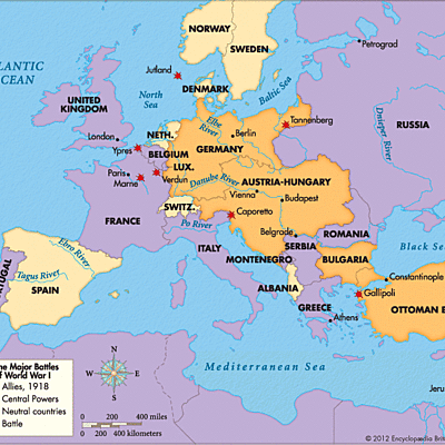 Timeline: World War I - A General Timeline
