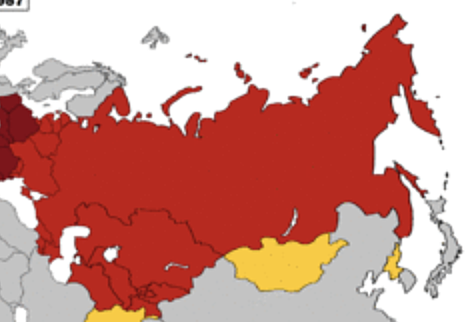 Soviet Republics declare independence