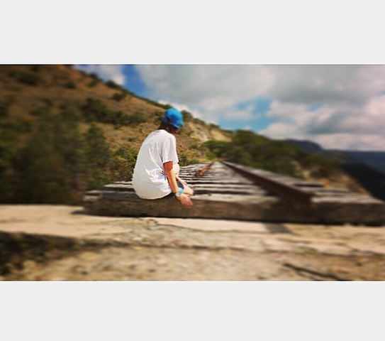 caminata a la via ferrea