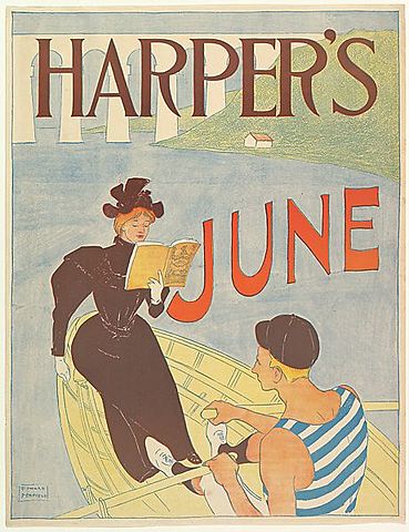 Ilustración para la revista "Harper's". Edward Penfield