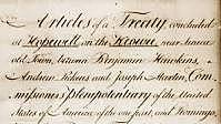 The Treaty of Hopewell is signed