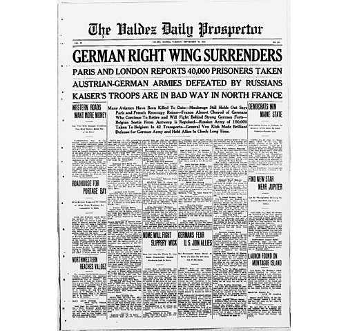 German Right Surrenders