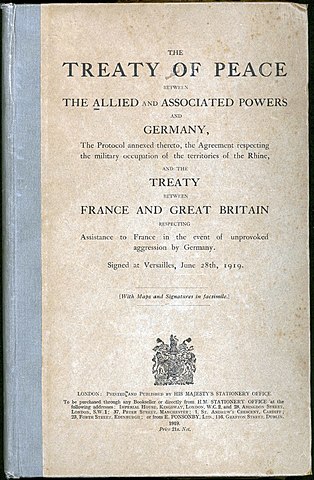 The Treaty of Versailles