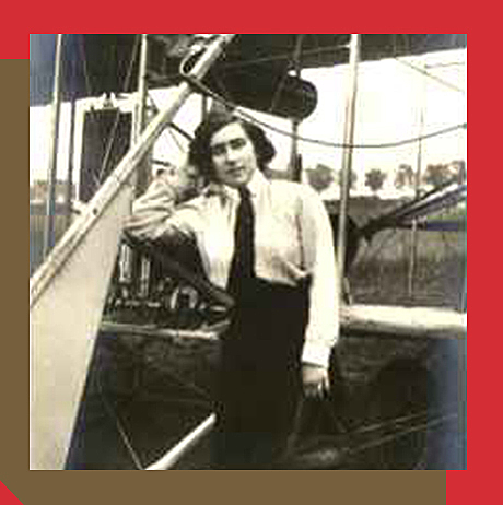 First Woman Combat Pilot