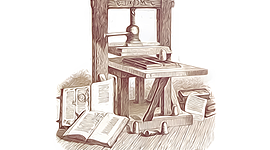 Timeline: Antecedentes y desarrollo de la  imprenta en Nicaragua.