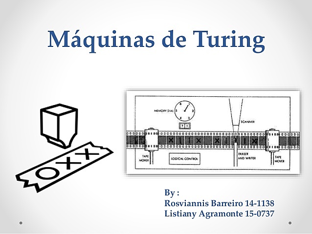 Se escribio el famoso articulo de la maquina de nombre Turing